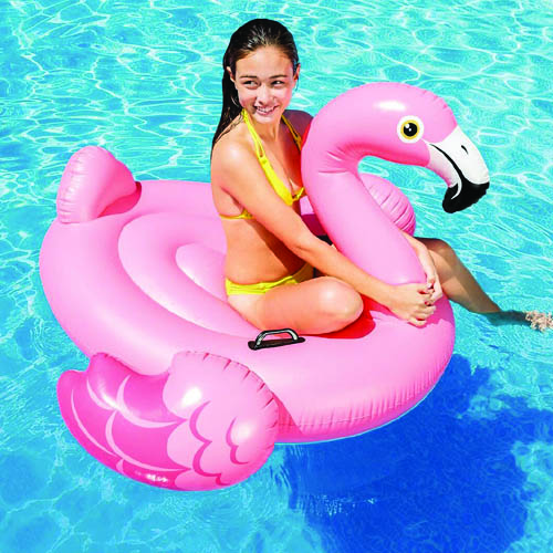 Intex flamingo ride-on 147x140x94 cm