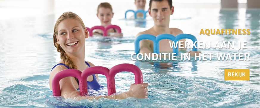 Aquafitness is werken aan je conditie in het water