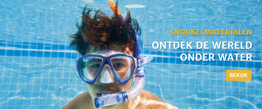 Ontdek de wereld onder water met onze snorkelmaterialen