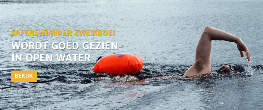 Zwemboei - word goed gezien tijdens het zwemmen in open water