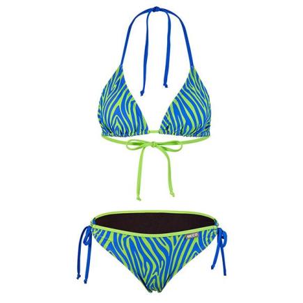 BECO zebra vibes bikini | C-cup | blauw/groen