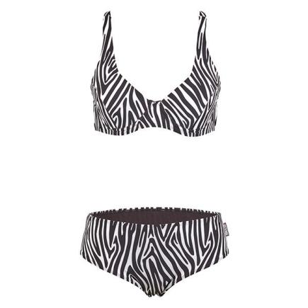 BECO zebra vibes bikini | C-cup | wire-bra | wit/zwart