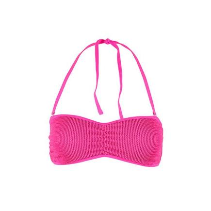 BECO crinkle bikini topje | B-cup | roze