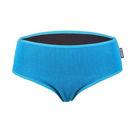 BECO crinkle bikini broekje | turquoise