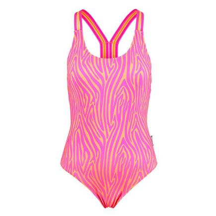 BECO zebra vibes badpak | B-cup | roze/oranje