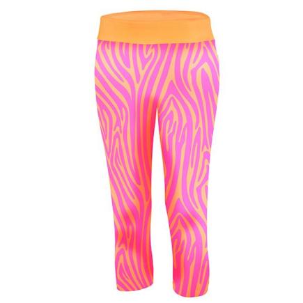 BECO zebra vibes zwemlegging | roze/oranje