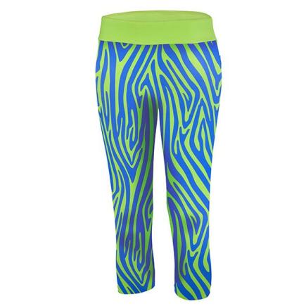 BECO zebra vibes zwemlegging | blauw/groen