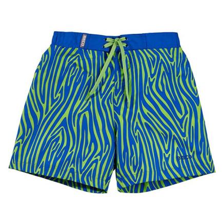 BECO zebra vibes zwemshorts voor kinderen | blauw/groen