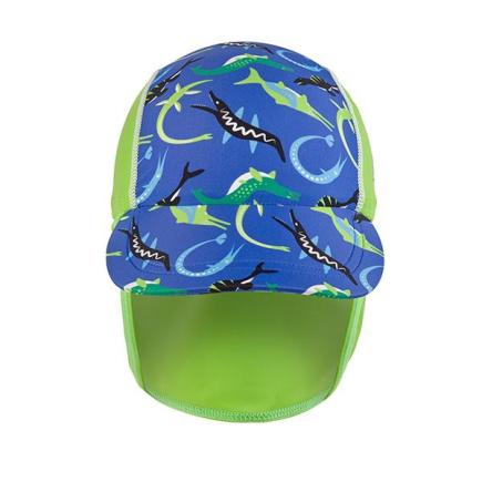 BECO ocean dinos zonnepetje | UV SPF50+ | blauw