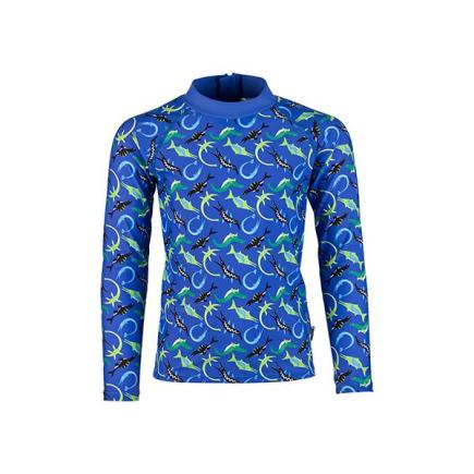 BECO ocean dinos rashguard voor kinderen | blauw