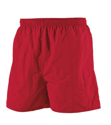 BECO heren zwemshorts, rood