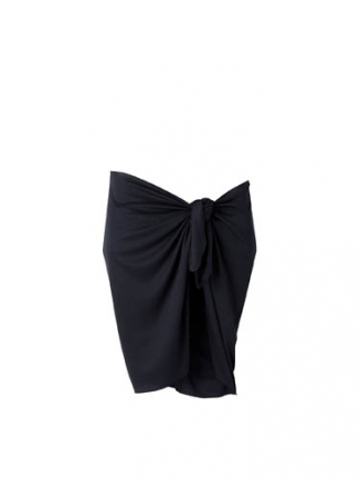 BECO pareo | polyester | ca. 165x56 cm | zwart**