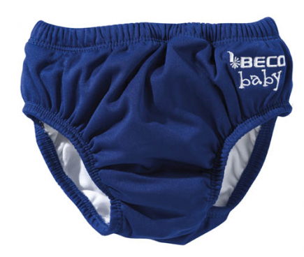 BECO baby zwemluier, slip-vorm, blauw