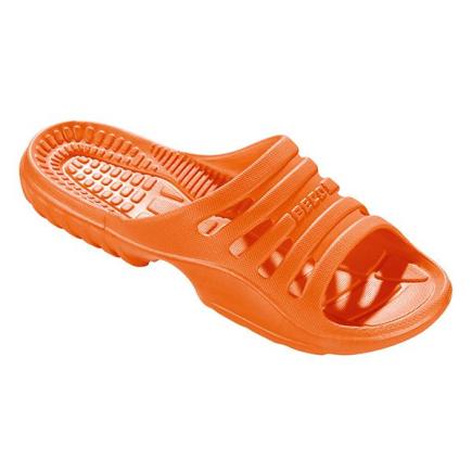 BECO heren badslippers | oranje