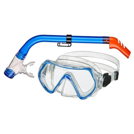 BECO snorkelset Ancona 4+ | blauw