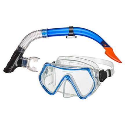 BECO snorkelset Livorno 8+ | blauw