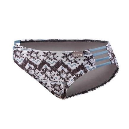 BECO Bikini broekje, wit/multicolor