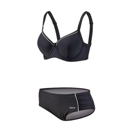 BECO bikini | D-cup | wire-bra | zwart | maat 38
