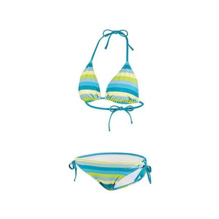 BECO fresh stripes triangel bikini | groen