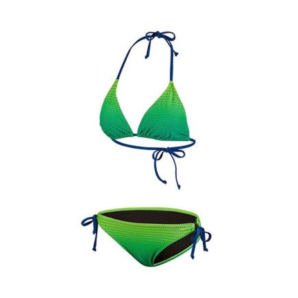 BECO gradient dots triangel bikini | C-cup | groen