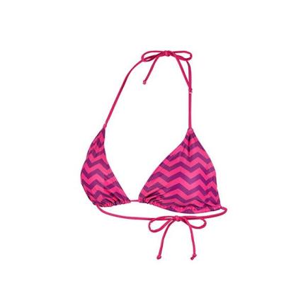 BECO zigzag triangel bikini topje | B-cup | roze/paars