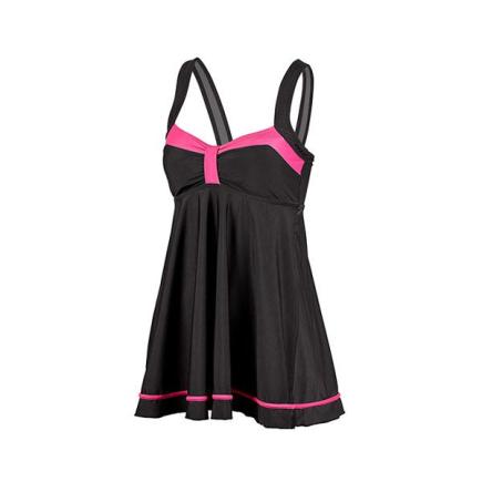 BECO tankini top | C-cup | roze/zwart