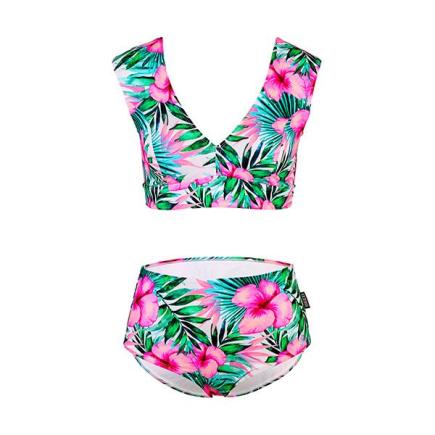 BECO hawaii flowers bikini | D-cup | multi color