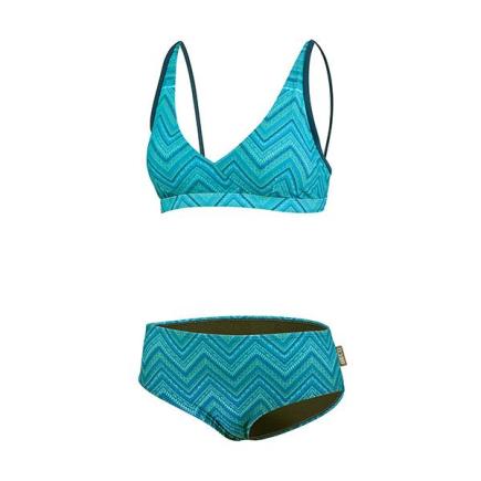 BECO ocean ribbons bikini | C-cup | petrol