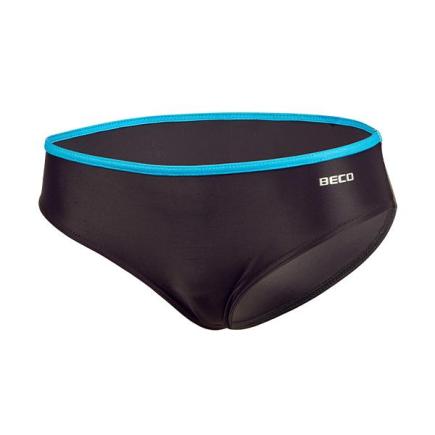 BECO team bikini broekje | zwart/lichtblauw