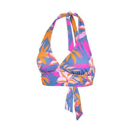 BECO tropical flowers bikini topje | C-cup | blauw/multi color
