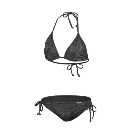 BECO lurex bikini | B-cup | zilver/zwart