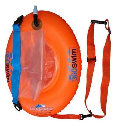 360swim™ grab bag donut zwemboei | oranje