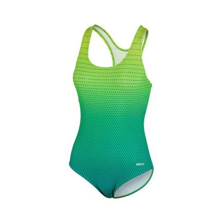 BECO gradient dots badpak | groen
