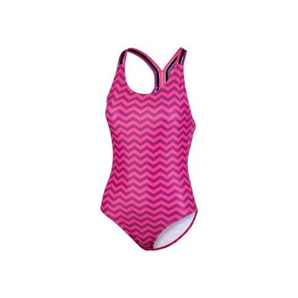 BECO zigzag badpak | B-cup | roze/paars
