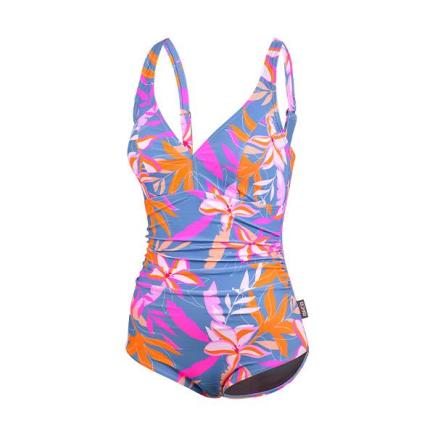 BECO tropical flowers badpak | C-cup | blauw/multi color