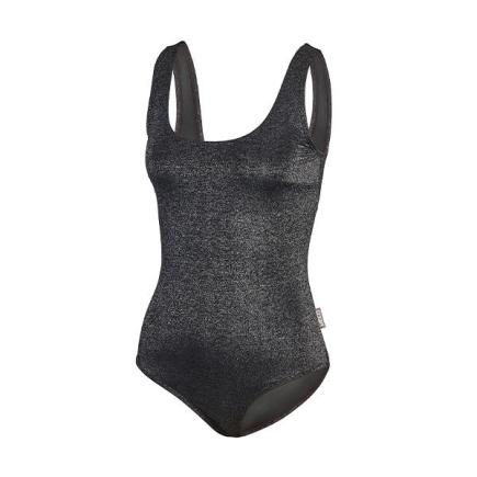 BECO lurex badpak | zilver/zwart