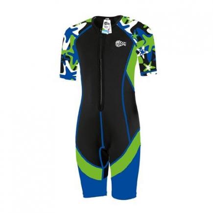 BECO-SEALIFE wetsuit, blauw/groen