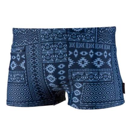 BECO zwemshorts, donkerblauw/multicolor