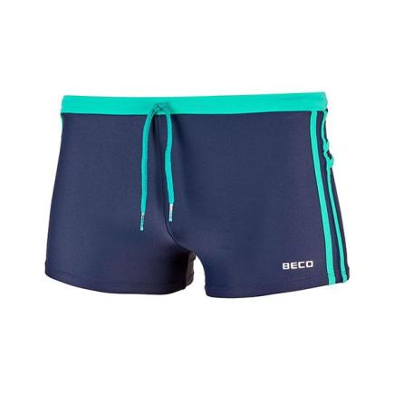 BECO zwemboxer | donkerblauw/turquoise | maat 4