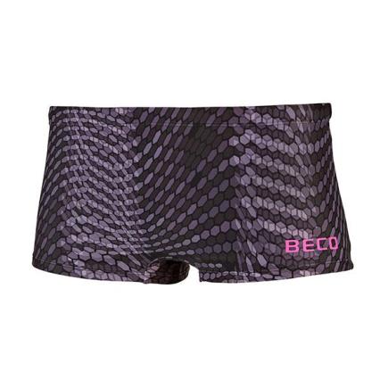 BECO hexagon zwemboxer | grijs/roze