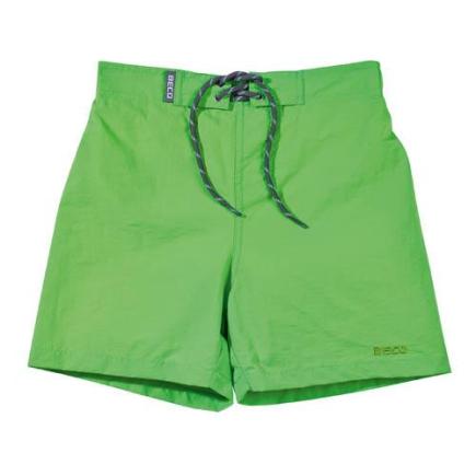 BECO kinderzwemshorts, unisex, neon groen