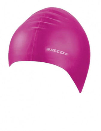 BECO kinder badmuts, silicone, roze