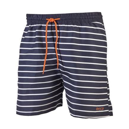 BECO newport zwemshorts | donkerblauw/oranje