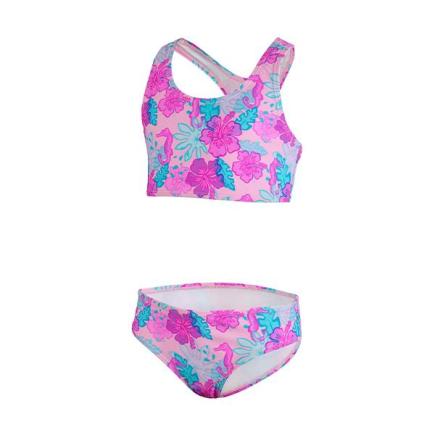 BECO ocean flowers bikini | roze/multi color