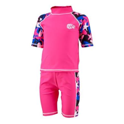 BECO-SEALIFE® rashguard 2-delig, roze