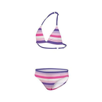 BECO fresh stripes triangel bikini | roze