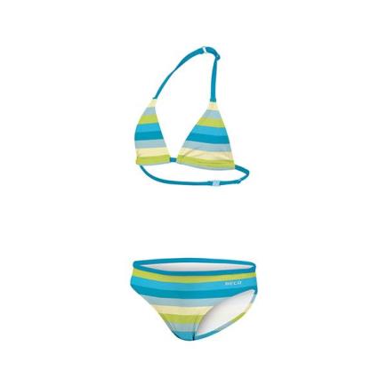 BECO fresh stripes triangel bikini | groen