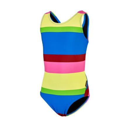 BECO barcelona stripes badpak | roze/multi color