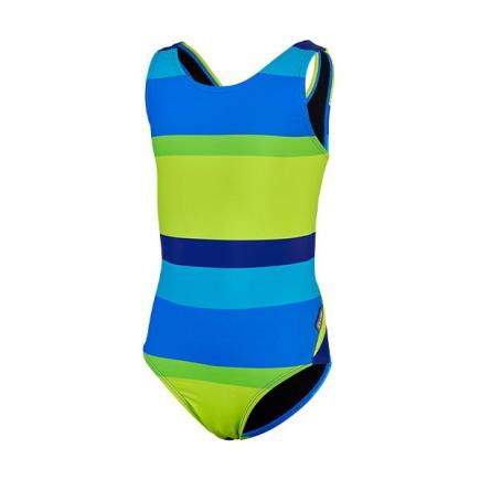 BECO barcelona stripes badpak | blauw/multi color
