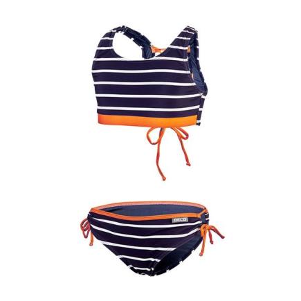 BECO newport bikini | donkerblauw/oranje